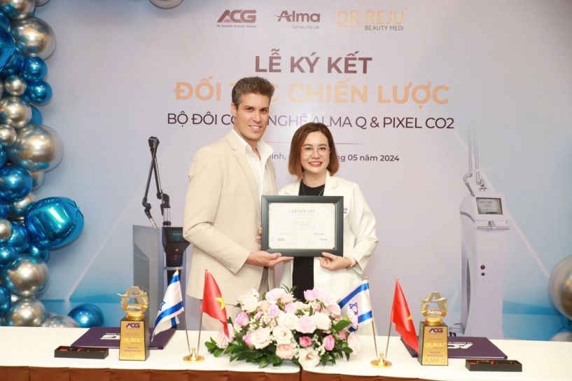Dr reju beauty medi đầu tư mạnh tay bộ đôi công nghệ alma pixel co2 