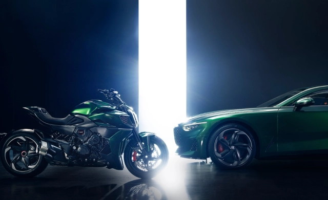 Ducati diavel for bentley vừa trình làng có giá bán khoảng 17 tỷ đồng