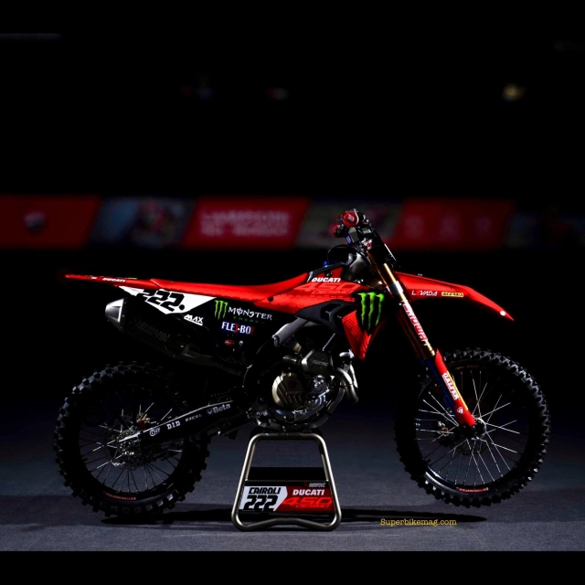Ducati giới thiệu factory mx team và nguyên mẫu desmo450 mx