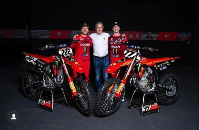 Ducati giới thiệu factory mx team và nguyên mẫu desmo450 mx