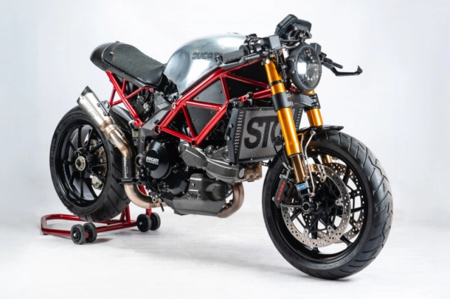 Ducati multistada 1200s độ cafe racer từ stg tracker