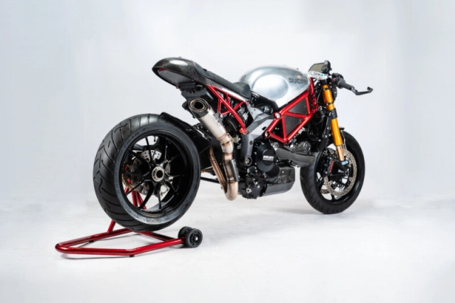 Ducati multistada 1200s độ cafe racer từ stg tracker