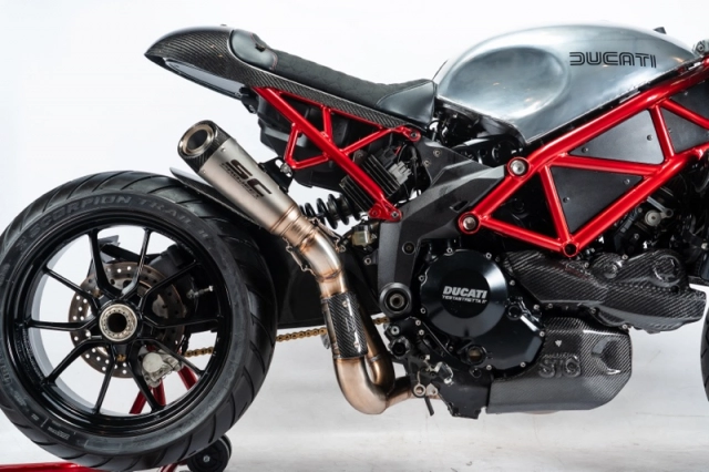 Ducati multistada 1200s độ cafe racer từ stg tracker