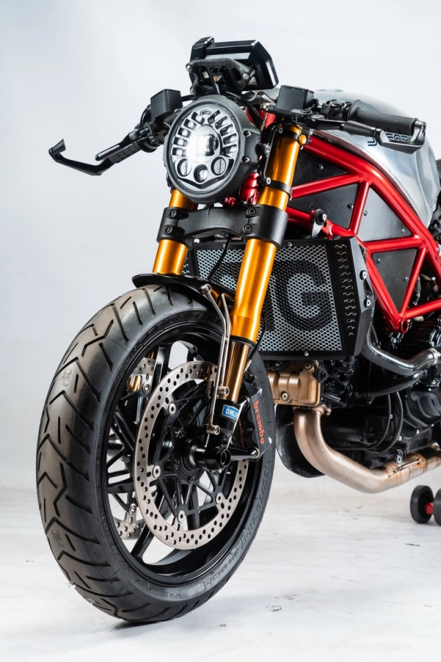 Ducati multistada 1200s độ cafe racer từ stg tracker