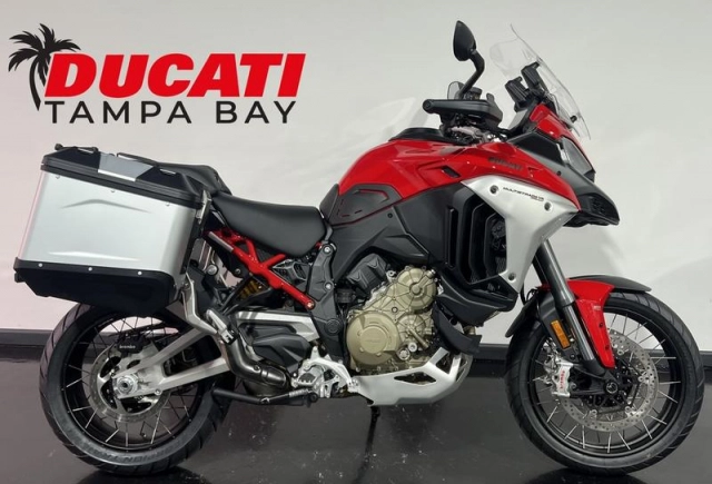 Ducati multistrada v4 rally ra mắt tại châu á với 2 phiên bản màu