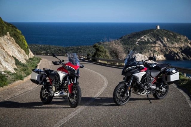 Ducati multistrada v4 rally ra mắt tại châu á với 2 phiên bản màu