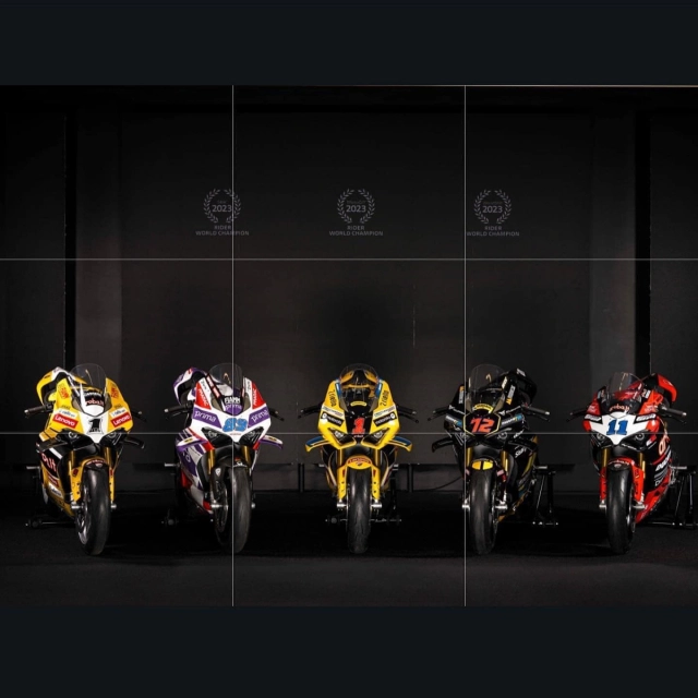 Ducati ra mắt một loạt xe panigale phiên bản giới hạn theo phong cách đường đua