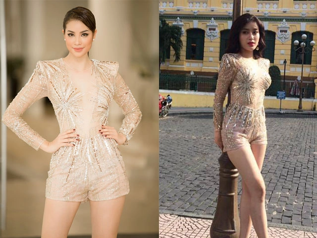 Đụng hàng phạm hương á hậu huyền my bại trận vì quần bó chẽn