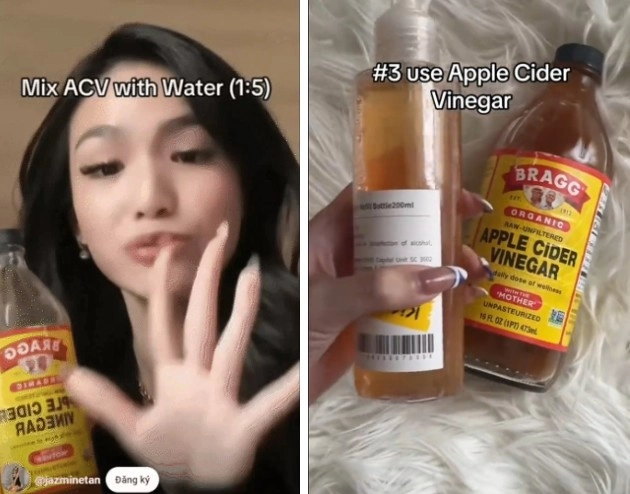 Dùng thứ nước chua loét để rửa mặt xịt lên tóc và uống loạt sao từ á đến âu nhận kết quả mỹ mãn