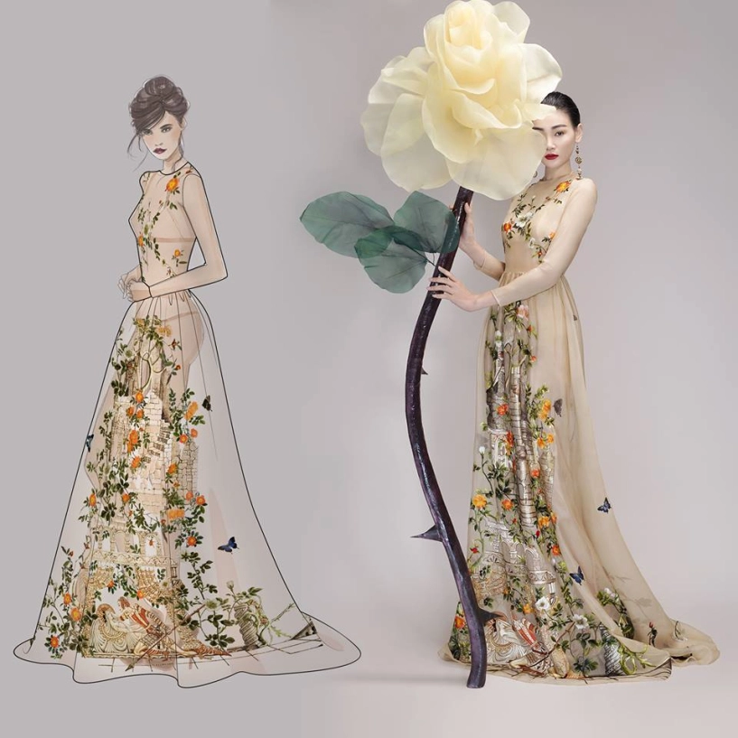 Gái 1 con thủy tiên chứng minh sức hút khủng khiếp khi đụng váy áo với loạt sao việt