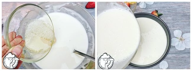 Gái đảm hn mách cách làm sữa chua dẻo hoa quả đẹp ai nhìn cũng tưởng là bánh