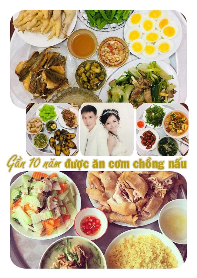 Gần 10 năm làm vợ 8x suốt ngày được chồng đi chợ nấu cơm chăm sóc như bà hoàng