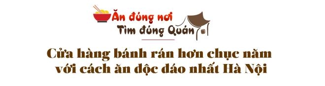 Ghé hàng bánh rán mặn vỉa hè phố nhà chung với cách ăn có một không hai