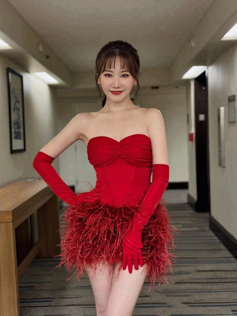 Hari won xuất hiện với kiểu tóc vuốt ngược dìm nhan sắc cđm đồn đoán người đẹp muốn nổi loạn tuổi 40