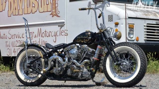 Harley-davidsion bobber độ với phong cách nhật bản từ endo motors