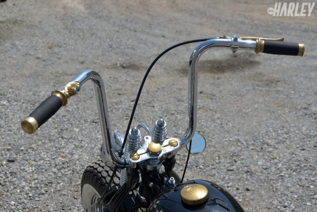 Harley-davidsion bobber độ với phong cách nhật bản từ endo motors