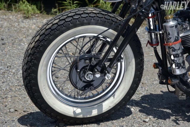 Harley-davidsion bobber độ với phong cách nhật bản từ endo motors