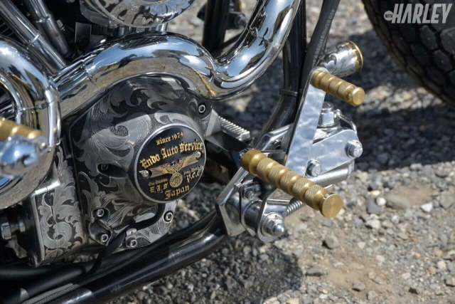Harley-davidsion bobber độ với phong cách nhật bản từ endo motors