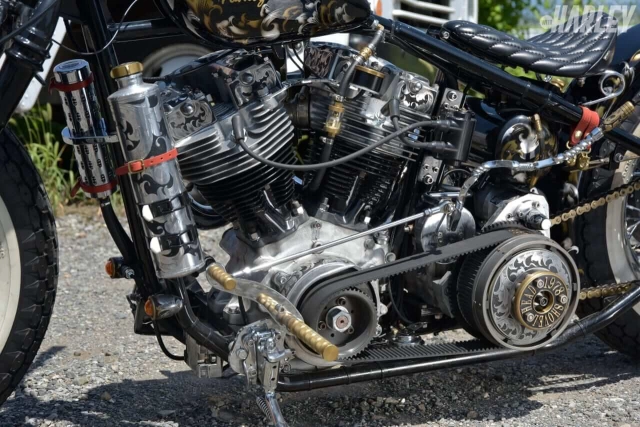 Harley-davidsion bobber độ với phong cách nhật bản từ endo motors