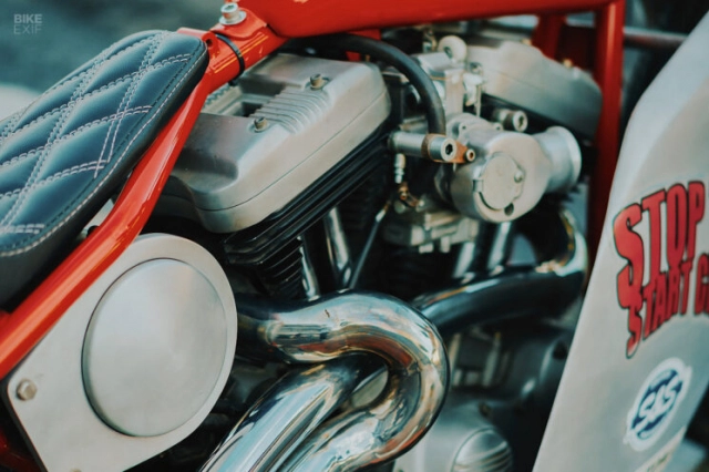 Harley-davidson evolution sportster độ cực cuốn đến từ indonesia