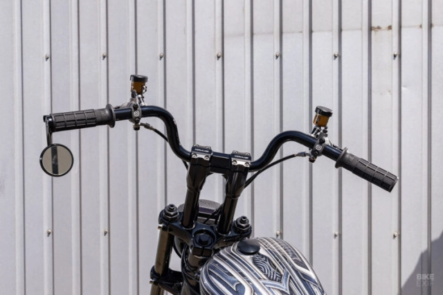Harley-davidson fxr độ từ xưởng chuyên máy bay trực thăng