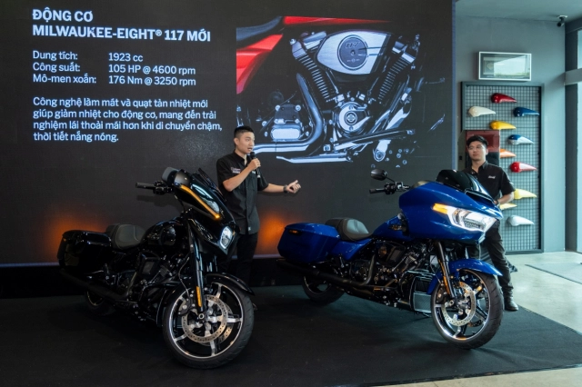Harley-davidson street glide và road glide 2024 chính thức ra mắt tại việt nam