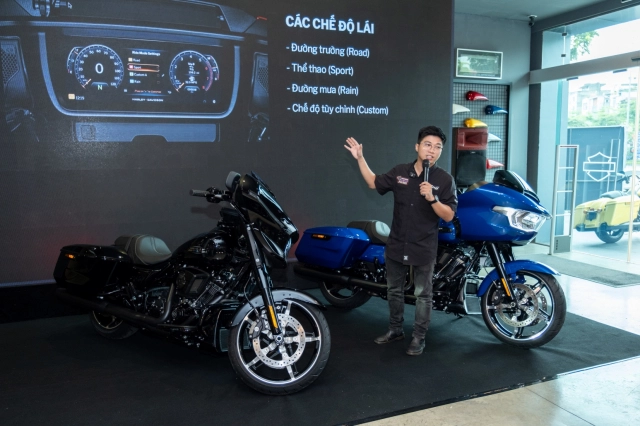 Harley-davidson street glide và road glide 2024 chính thức ra mắt tại việt nam