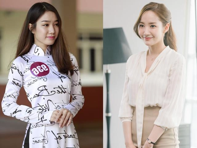 Hhvn 2018 xuất hiện bản sao hoàn hảo của thư ký kim vòng eo bé hơn cả ngọc trinh
