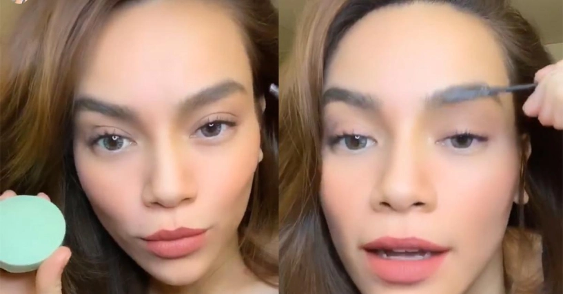 Hồ ngọc hà dùng chất giặt rửa để kẻ lông mày và cái kết không ngờ tới