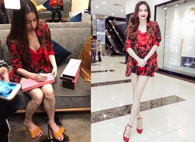 Hồ ngọc hà ngọc trinh nhã phương có đôi chân xấu thảm hại khi thiếu photoshop