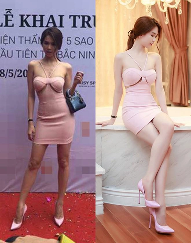 Hồ ngọc hà ngọc trinh nhã phương có đôi chân xấu thảm hại khi thiếu photoshop