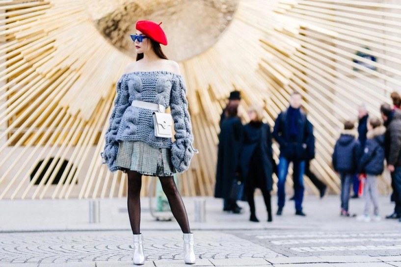 Hồ quỳnh hương khoe street style giáng sinh đẹp lung linh giữa lòng paris