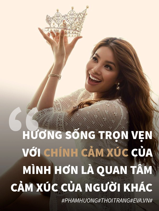 Hoa hậu phạm hương nếu nói làm hoa hậu không mệt sẽ là giả dối
