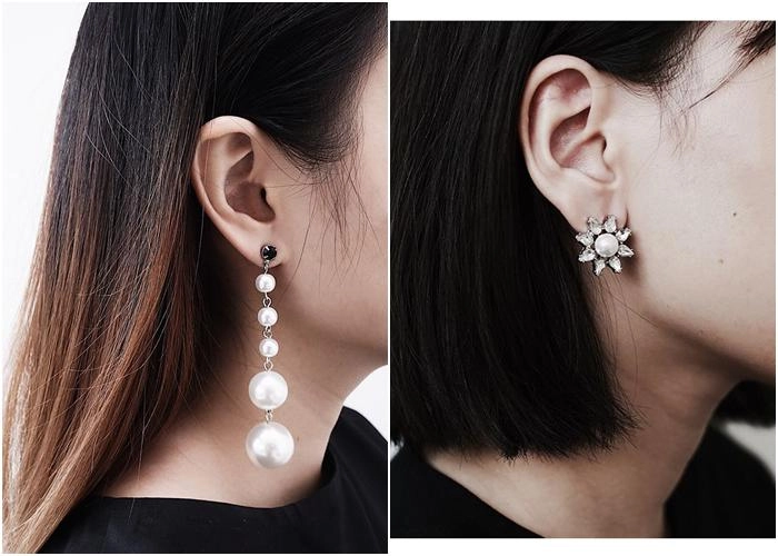 Hoa tai ngọc trai sang chảnh nhưng già đó là bạn chưa biết được bí quyết của phạm hương