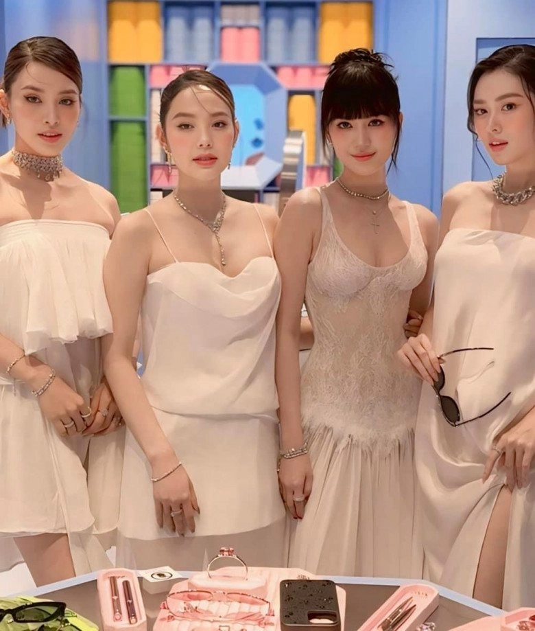 Hội gái một con trông mòn con mắt đứng cạnh ngọc trinh và tiểu vy không lép vế đẹp bất phân thắng bại