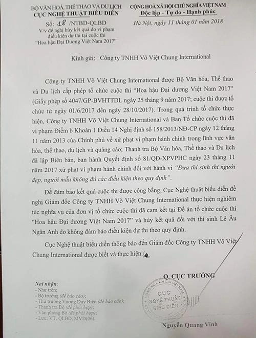 Hot đại diện hh đại dương lên tiếng phủ nhận thông tin tước vương miện