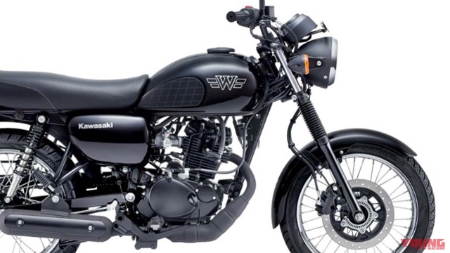 Kawasaki công bố w175 2025 mới có kích thước thân xe lớn hơn và hệ thống phun xăng mới