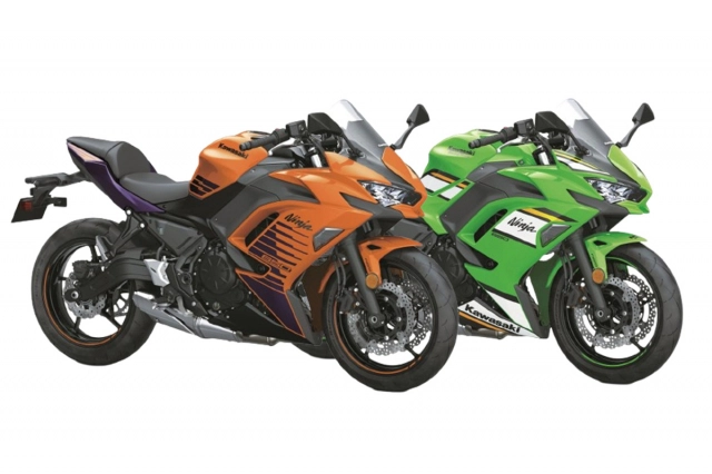 Kawasaki ninja 650 2025 ra mắt màu sắc mới vô cùng độc đáo