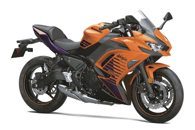 Kawasaki ninja 650 2025 ra mắt màu sắc mới vô cùng độc đáo