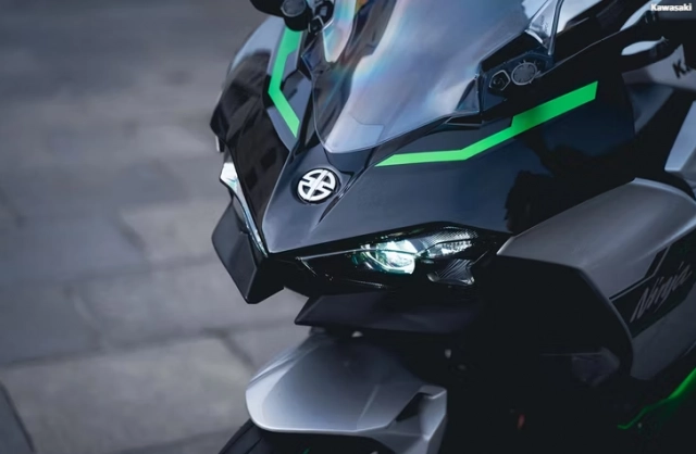 Kawasaki ninja 7 hev - mẫu sportbike hybrid đầu tiên trên thế giới