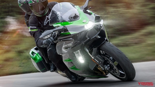 Kawasaki ninja h2 sx se 2024 ra mắt - mẫu touring được trang bị hệ thống kiểm soát hành trình