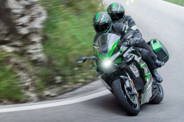 Kawasaki ninja h2 sx se 2024 ra mắt - mẫu touring được trang bị hệ thống kiểm soát hành trình