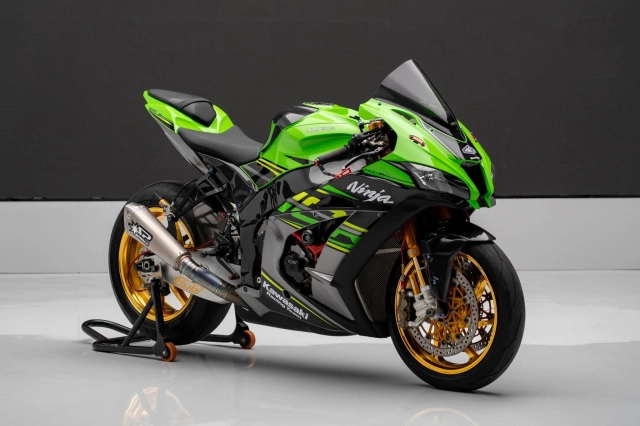 Kawasaki ninja zx-10r độ đặc sắc hóa thân thành xe đua wsbk