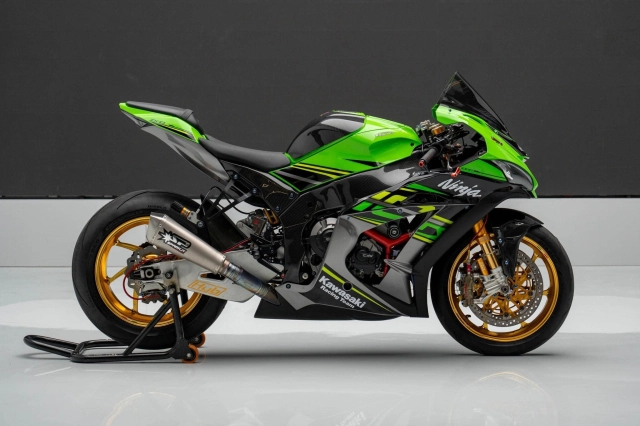 Kawasaki ninja zx-10r độ đặc sắc hóa thân thành xe đua wsbk