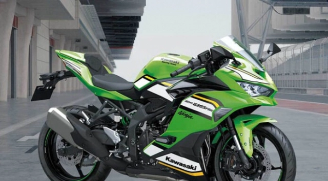 Kawasaki ninja zx-25rr 2025 ra mắt với đồ họa wsbk khá chiến ae ơi