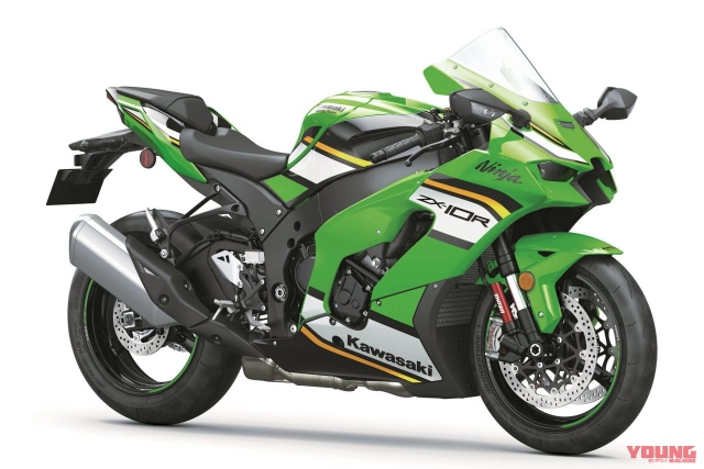 Kawasaki tiết lộ phiên bản krt 2025 cuối cùng của gia đình ninja
