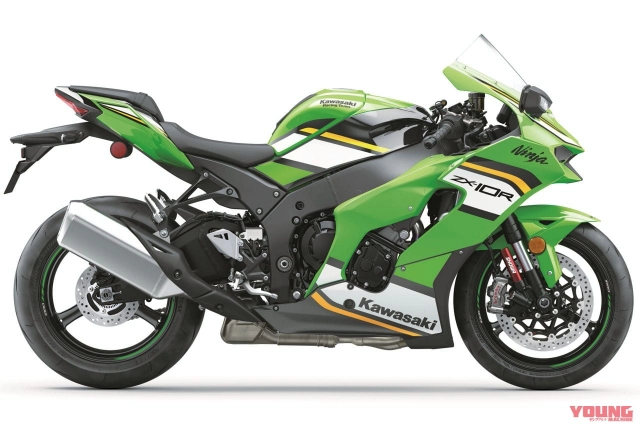 Kawasaki tiết lộ phiên bản krt 2025 cuối cùng của gia đình ninja