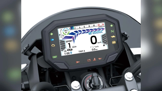 Kawasaki trình làng naked bike z7 hybrid đầu tiên trên thế giới