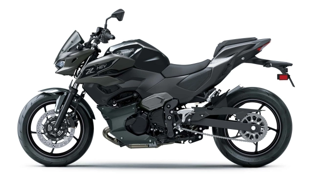 Kawasaki trình làng naked bike z7 hybrid đầu tiên trên thế giới