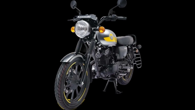 Kawasaki w175 2024 thay đổi dàn chân mới có giá bán quy đổi chưa đến 40 triệu đồng